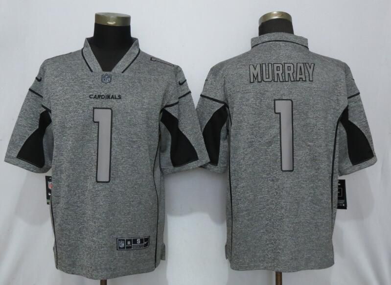 Men Arizona Cardinals #1 Murray Gray Nike Vapor Untouchable Stitched Gridiron Limited NFL Jerseys->los angeles rams->NFL Jersey